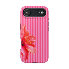 Coral Hibiscus Stripe