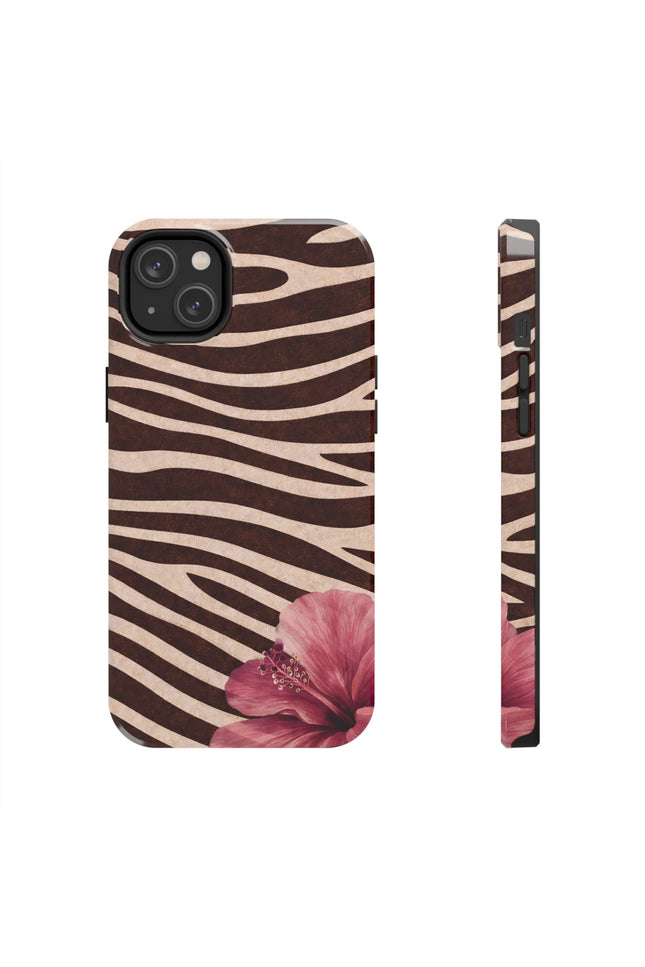 mocha-striped hibiscus