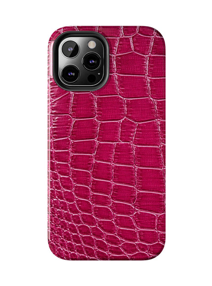 magenta crocodile