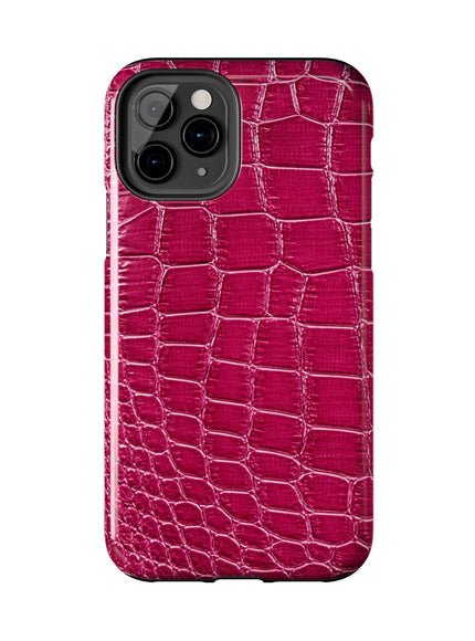 magenta crocodile