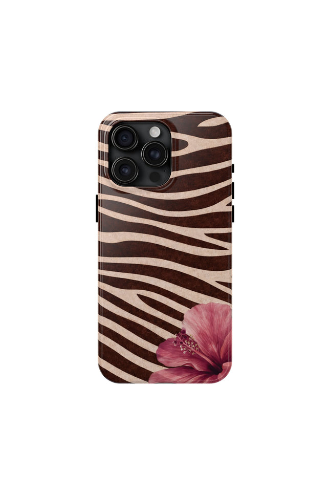 mocha-striped hibiscus