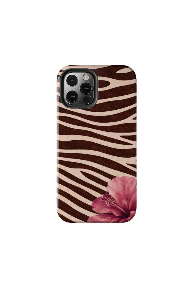 mocha-striped hibiscus