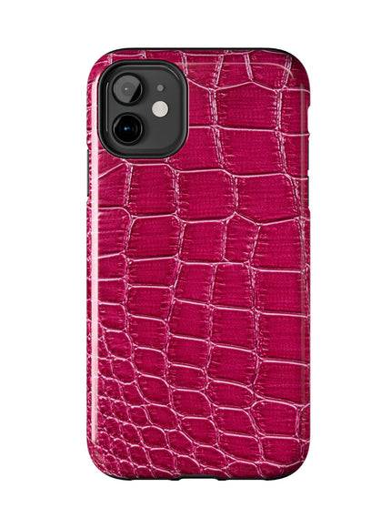 magenta crocodile