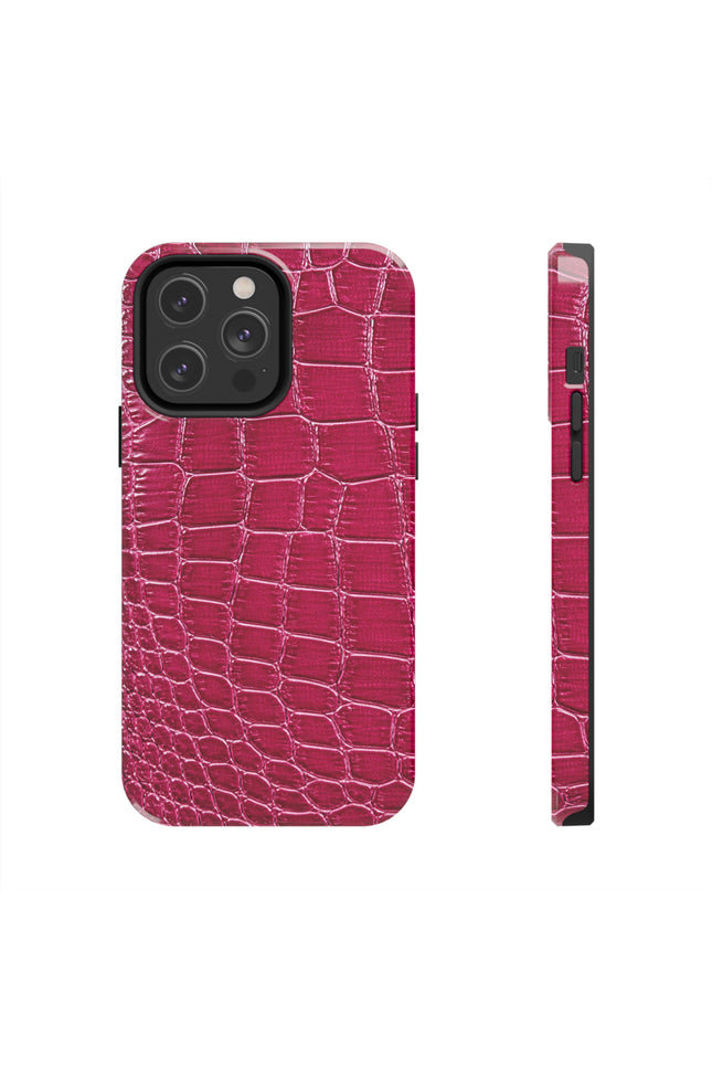 magenta crocodile