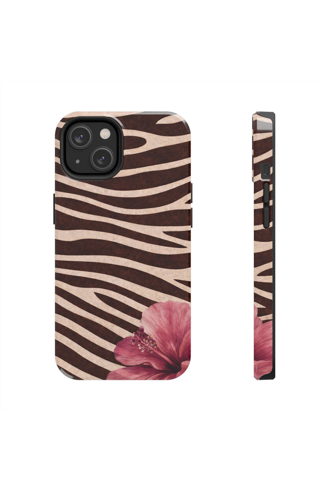 mocha-striped hibiscus