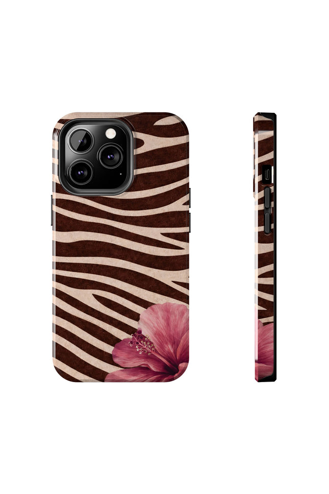 mocha-striped hibiscus