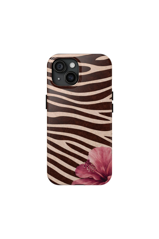 mocha-striped hibiscus