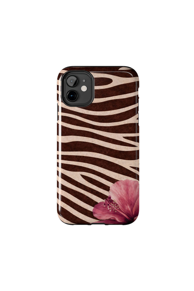 mocha-striped hibiscus