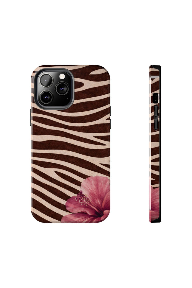 mocha-striped hibiscus