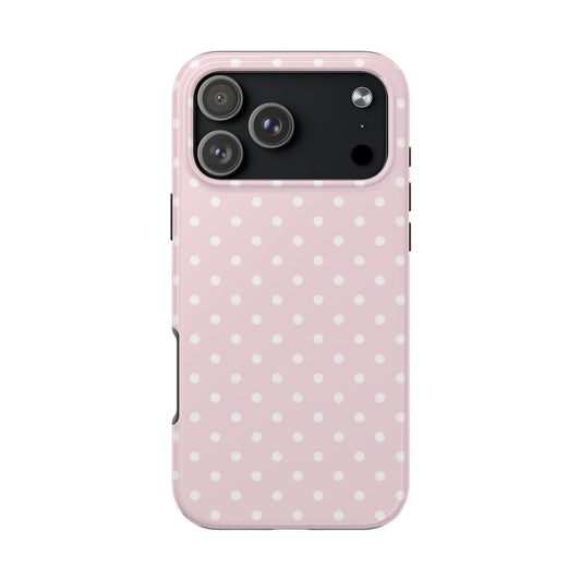 Pink & White Polka-Dots