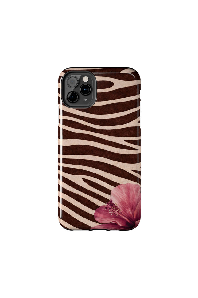 mocha-striped hibiscus