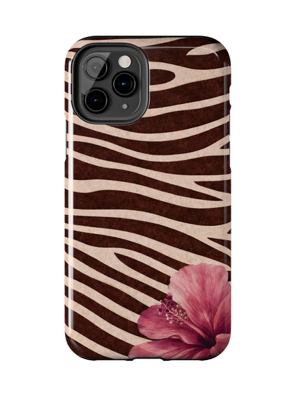 mocha-striped hibiscus