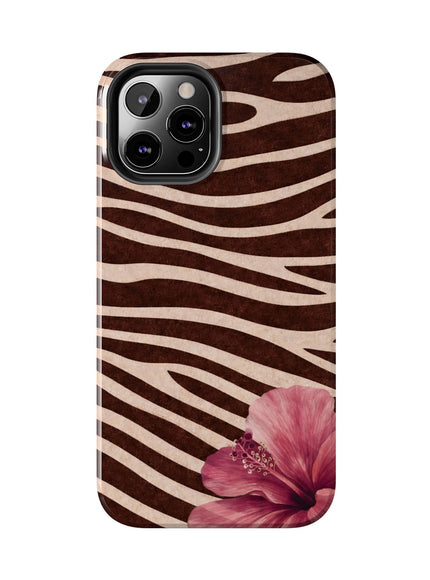 mocha-striped hibiscus