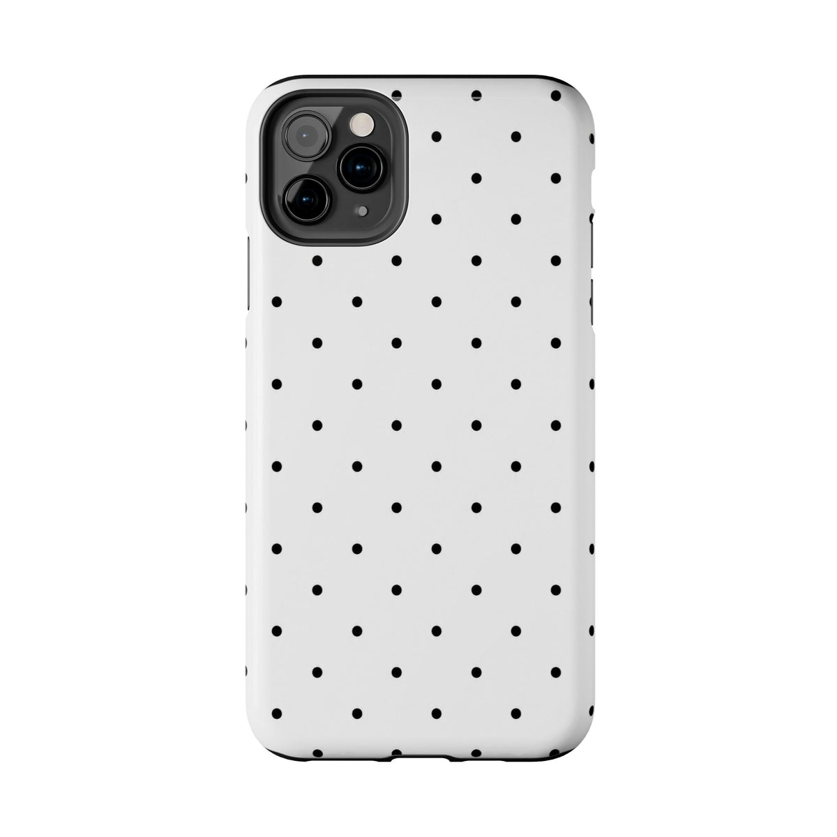White & Black Polka-Dots