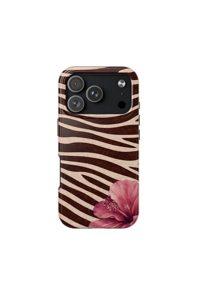 mocha-striped hibiscus