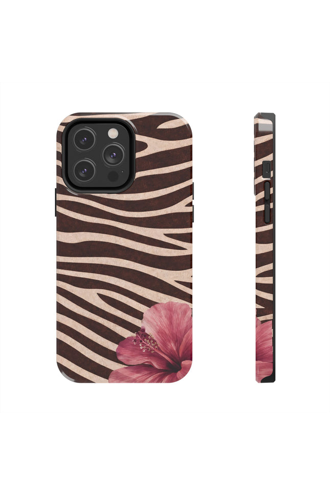 mocha-striped hibiscus