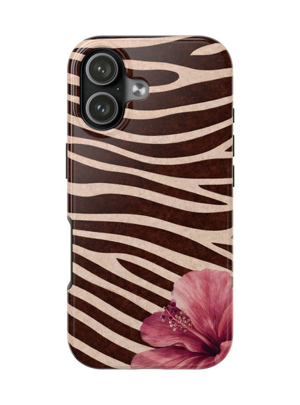 mocha-striped hibiscus