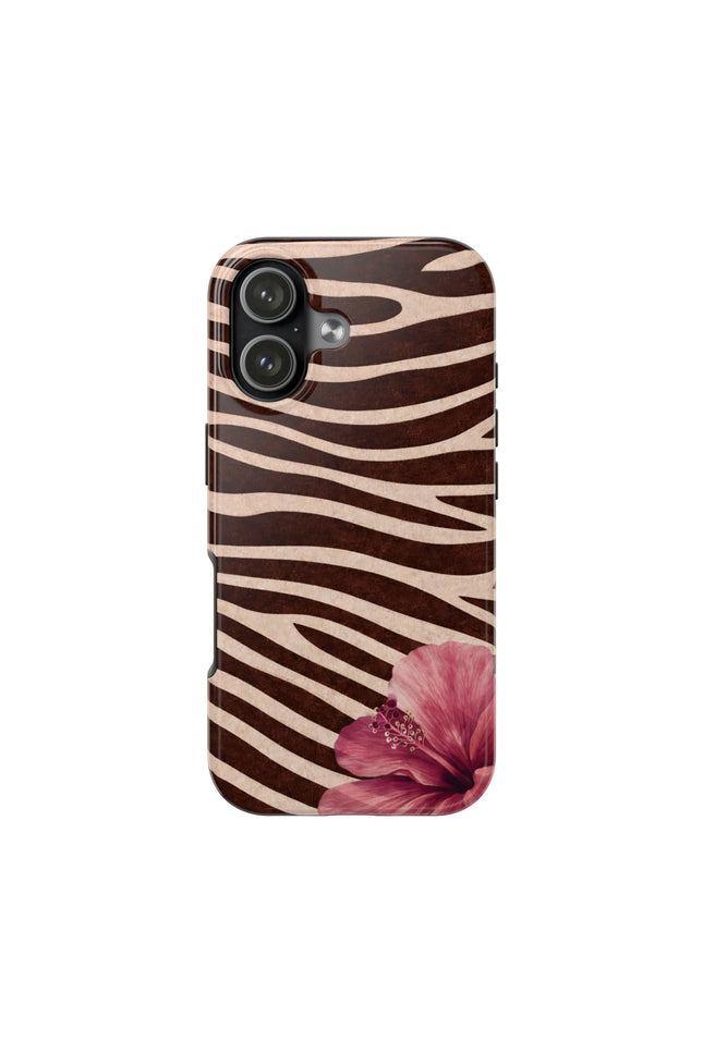 mocha-striped hibiscus