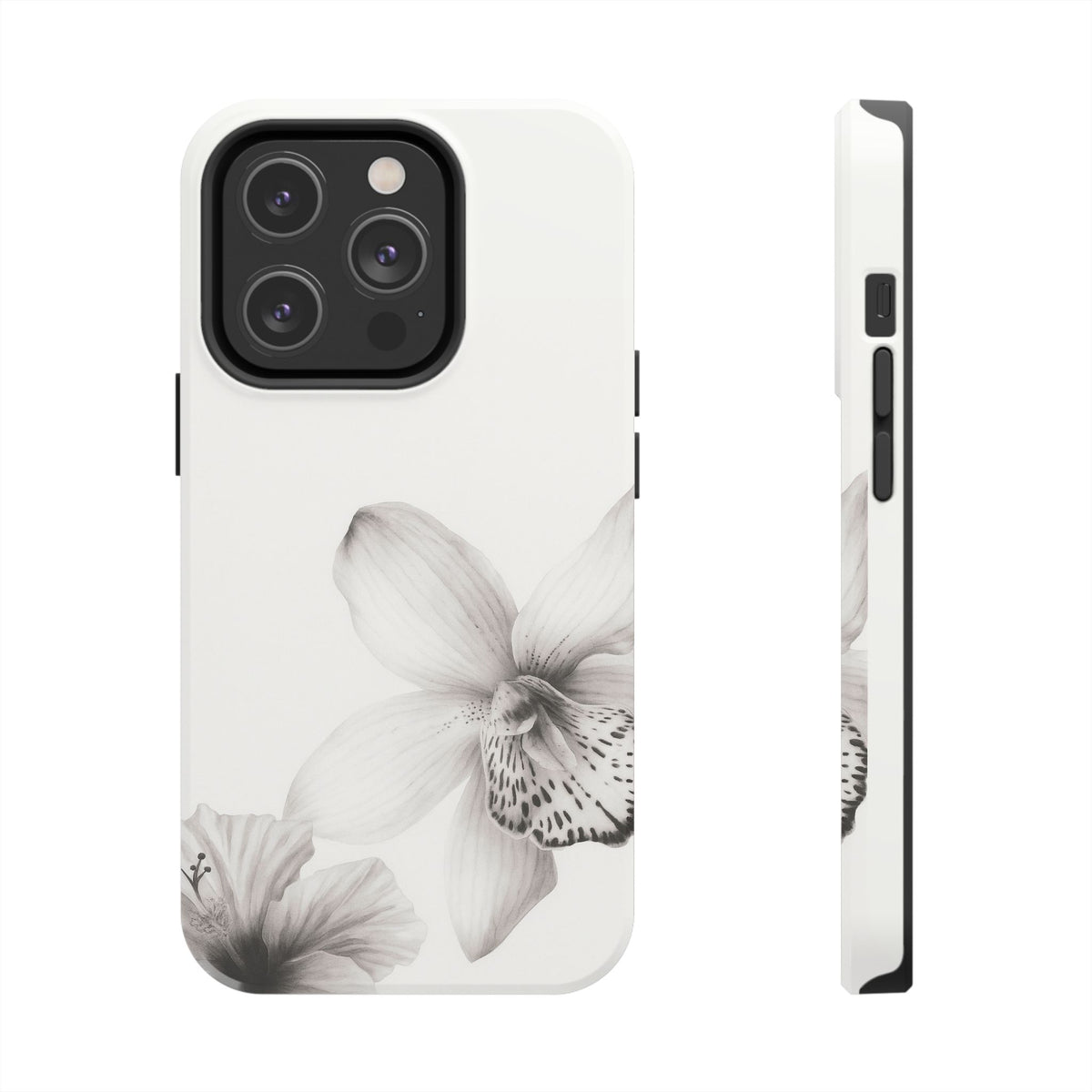 Monochrome Hibiscus
