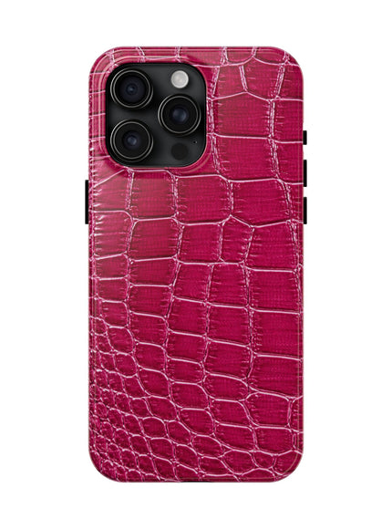 magenta crocodile