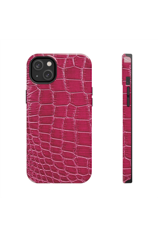 magenta crocodile
