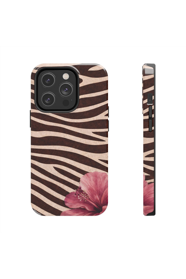 mocha-striped hibiscus