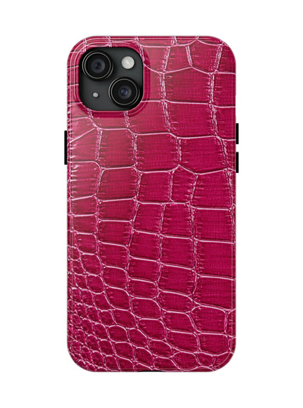 magenta crocodile