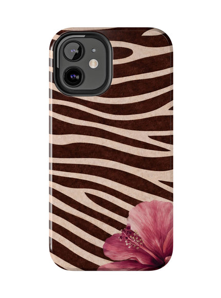 mocha-striped hibiscus