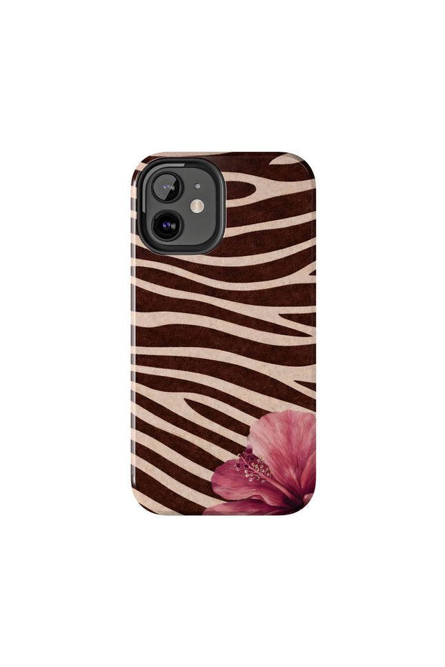 mocha-striped hibiscus