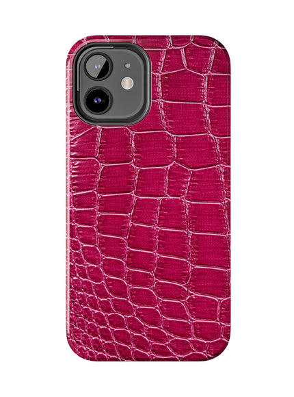 magenta crocodile