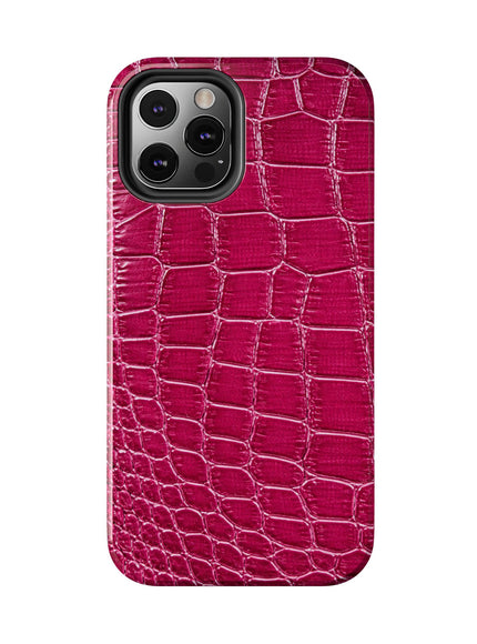 magenta crocodile