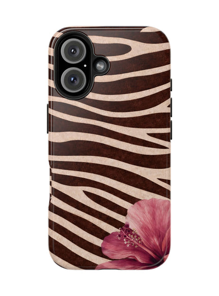 mocha-striped hibiscus