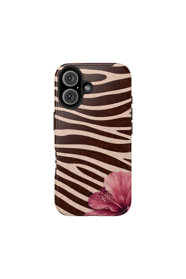 mocha-striped hibiscus