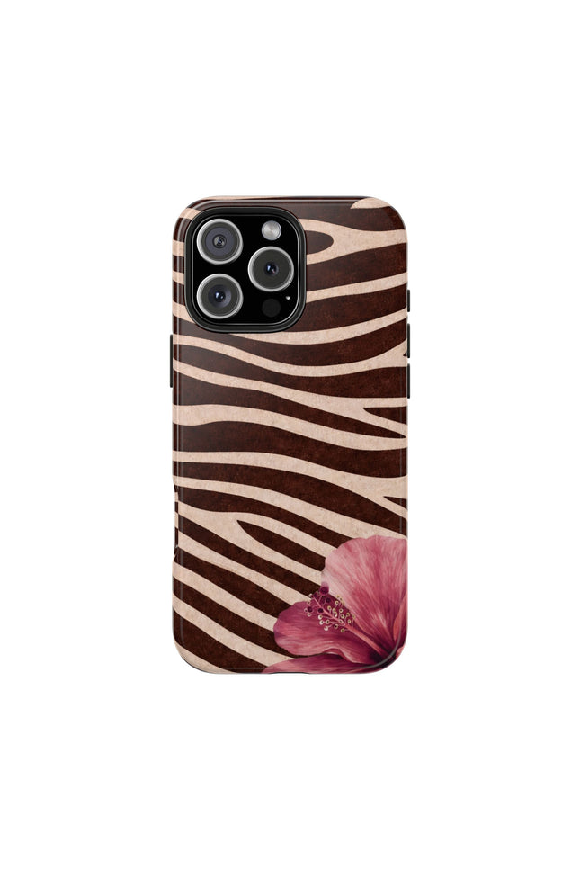 mocha-striped hibiscus