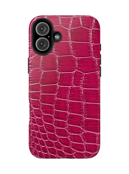 magenta crocodile