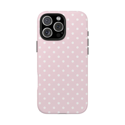 Pink & White Polka-Dots