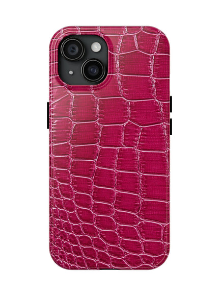 magenta crocodile