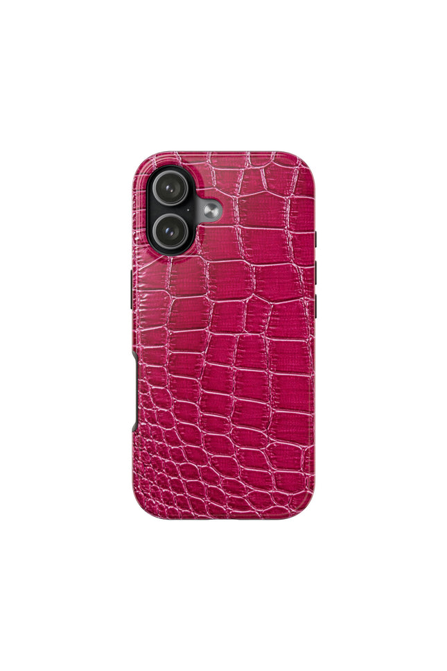 magenta crocodile