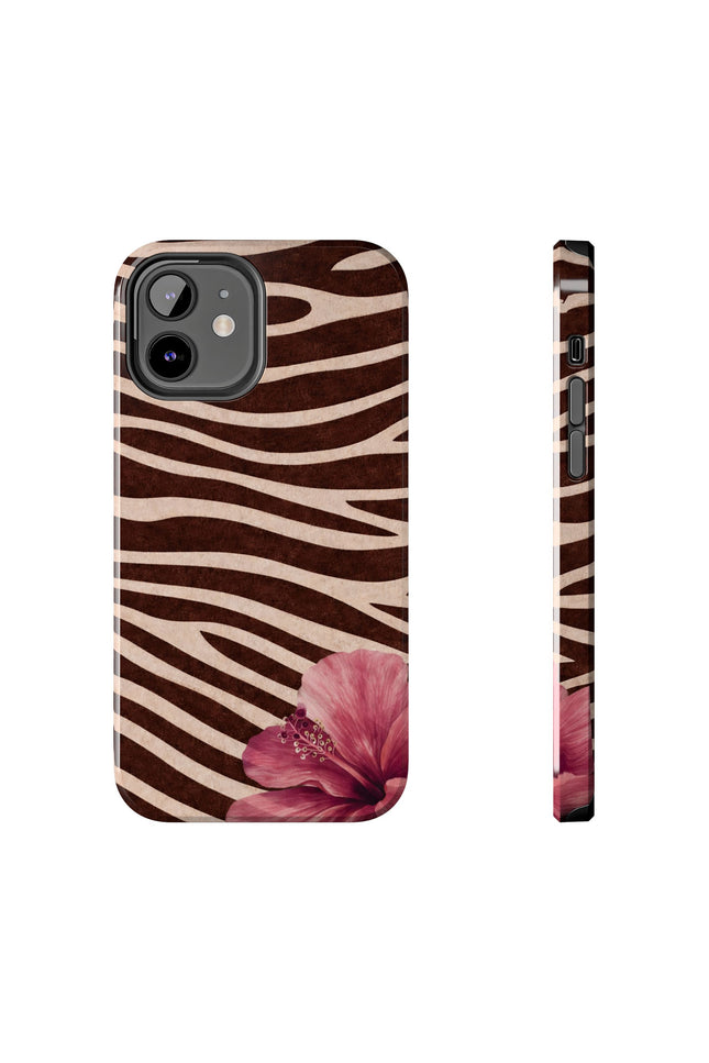 mocha-striped hibiscus