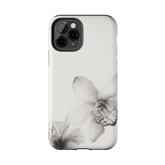 Monochrome Hibiscus