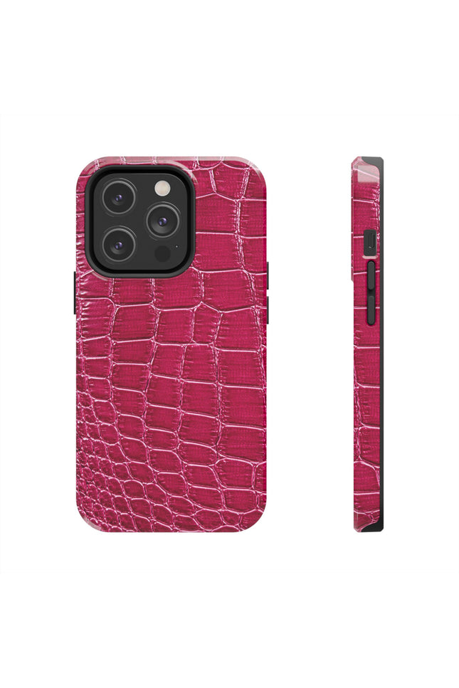 magenta crocodile