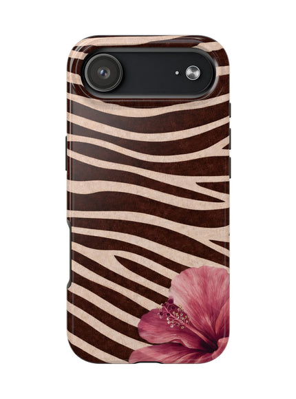 mocha-striped hibiscus